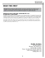 Preview for 3 page of Zareba G550 Installation Manual