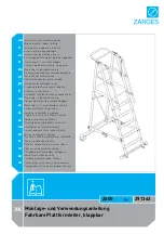 zarges Skymaste Industrial Z600 Instructions For Assembly And Use preview