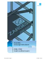 zarges Z200 Assembly And Usage Instructions preview