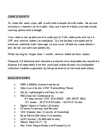 Preview for 4 page of Zartek RX-8 User Manual