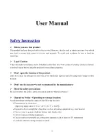 Предварительный просмотр 3 страницы Zavio D3100 User Manual