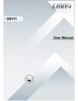 Zavio D6111 User Manual preview