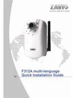 Предварительный просмотр 1 страницы Zavio F312A Quick Installation Manual