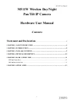 Preview for 2 page of Zavio M511W Hardware User Manual