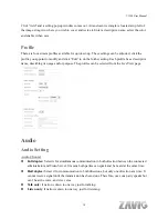 Preview for 16 page of Zavio V1100 User Manual