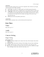 Preview for 17 page of Zavio V1100 User Manual