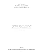 Zaxcom RX-8 User Manual preview