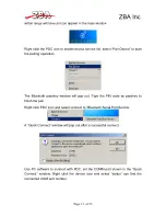 Preview for 13 page of ZBA Z-1070 User Manual