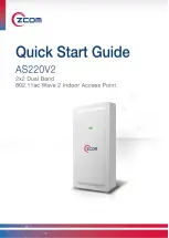 Предварительный просмотр 1 страницы Zcom AS220V2 Quick Start Manual