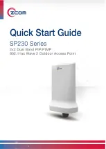 Preview for 1 page of Zcom SP230 Series Quick Start Manual