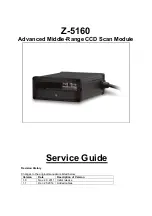 Zebex Z-5160 Service Manual preview