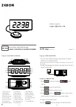 ZEBON CR1018i Quick Start Manual preview