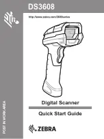 Zebra DS3608 User Manual preview