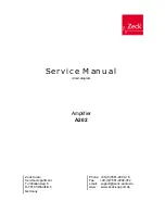 Zeck Audio A202 Service Manual preview