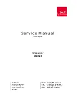 Zeck Audio CCR24 Service Manual preview