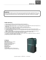 Preview for 7 page of Zeck Audio VECTOR S3A Owner'S Manual