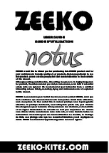 Zeeko Notus User Manual preview