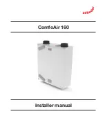 Предварительный просмотр 1 страницы Zehnder Group ComfoAir 160 Installer Manual