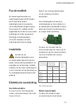 Предварительный просмотр 21 страницы Zehnder Rittling ComfoAir 70 Installation Notes