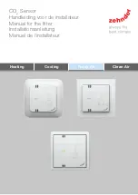 Zehnder Rittling RF Series Manual preview