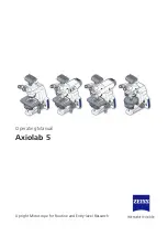 Preview for 1 page of Zeiss Axiolab 5 Operating Manual