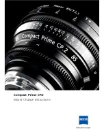 Предварительный просмотр 1 страницы Zeiss Compact Prime CP.2 Manual
