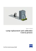Preview for 1 page of Zeiss Corona process Service Manual