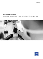 Zeiss EXTARO 300 Quick Manual preview