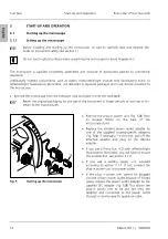 Preview for 14 page of Zeizz Primo Star Operating Manual