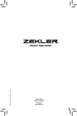 Предварительный просмотр 16 страницы ZEKLER 412 RDB User Manual