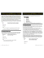 Preview for 10 page of Zektor CVS4 User Manual Supplement