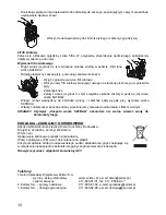 Preview for 10 page of Zelmer 819 User Manual