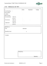 Предварительный просмотр 47 страницы ZEMMLER MULTI SCREEN MS 1600 Operating Manual