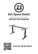 Zen Space Desks PROFESSIONAL Series Instruction Manual предпросмотр