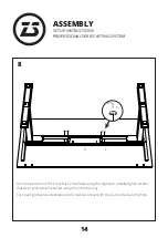 Предварительный просмотр 14 страницы Zen Space Desks PROFESSIONAL Series Instruction Manual