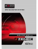 Preview for 1 page of ZENEC E GO - Quick Start Manual