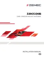 ZENEC Z-EACC-DAB2 Installation Manual preview