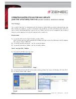ZENEC ZE-NC2040 Operating Instructions preview