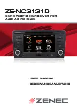 ZENEC ZE-NC3131D User Manual предпросмотр