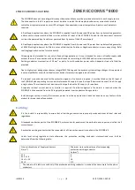 Preview for 6 page of Zener ECODRIVE 8000 Installation Manual Supplement