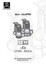 Zenit Blue Series Use And Maintenance Booklet, Safety Instructions preview