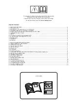 Предварительный просмотр 3 страницы Zenit Blue Series Use And Maintenance Booklet, Safety Instructions