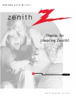 Zenith A19A02D Operating Manual preview