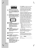 Preview for 2 page of Zenith DVB318 Installation And Operating Manual