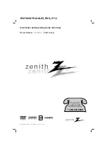 Zenith DVB712 Installation And Operating Manual preview