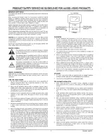 Preview for 2 page of Zenith DVD2250 Service Manual