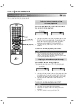 Предварительный просмотр 22 страницы Zenith DVD5201 Operating Manual