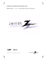 Zenith HDR230 Installation And Operating Manual, Warranty preview