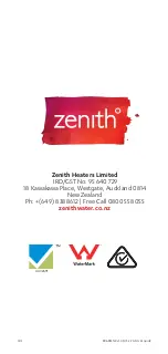 Предварительный просмотр 44 страницы Zenith HydroTap G5 User Manual