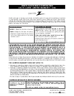 Preview for 52 page of Zenith L13V36 Installation, Setup & Operating Manual